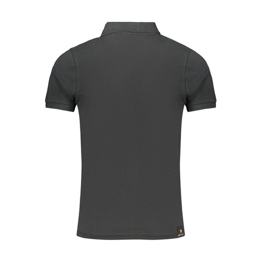 ACCADEMIA MILITARE POLO MANICHE CORTE UOMO NERO