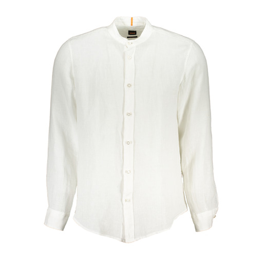 HUGO BOSS CAMICIA MANICHE LUNGHE UOMO BIANCO
