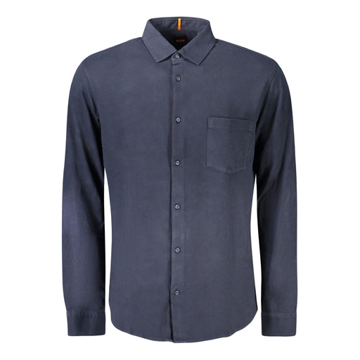 HUGO BOSS CAMICIA MANICHE LUNGHE UOMO BLU