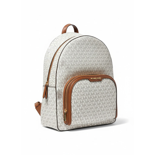 Michael Kors Jaycee Signature Backpack Vanilla