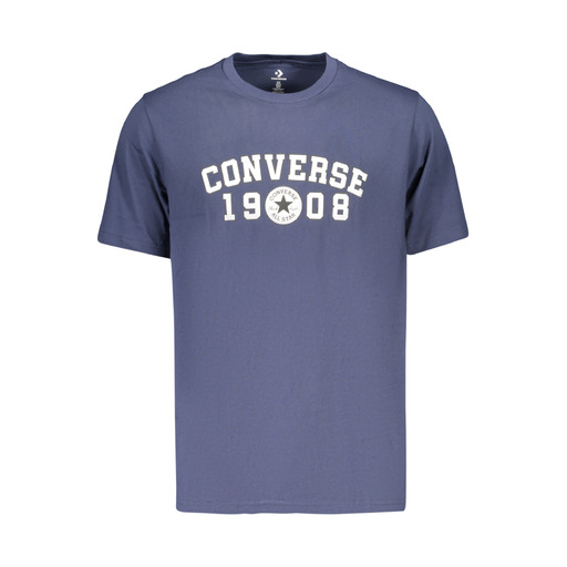 CONVERSE T-SHIRT MANICHE CORTE UOMO BLU