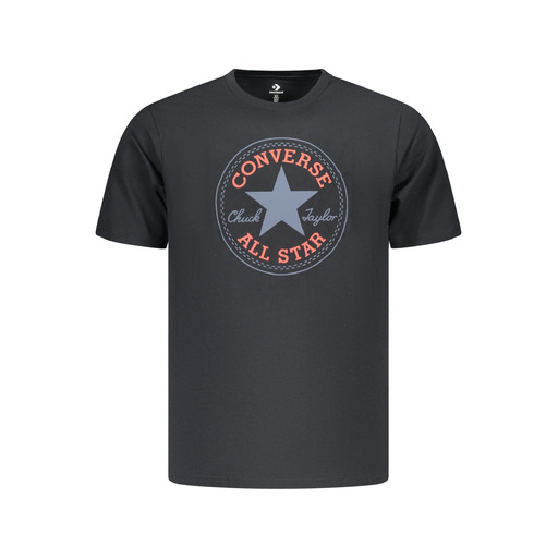 CONVERSE T-SHIRT MANICHE CORTE UOMO NERO