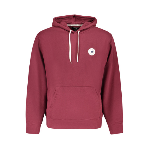 CONVERSE FELPA SENZA ZIP UOMO ROSSO