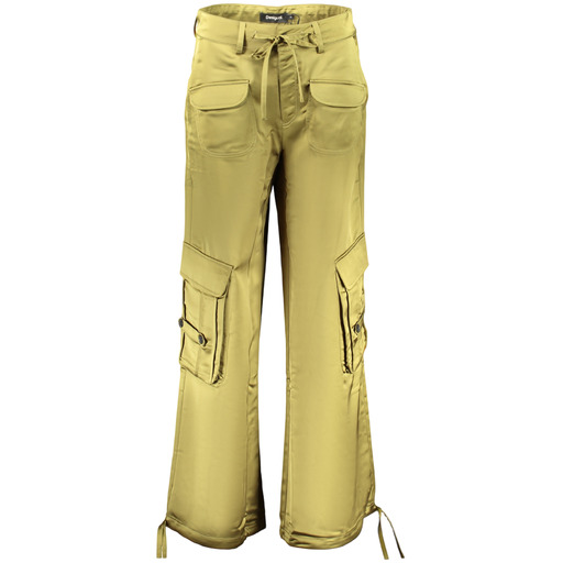 DESIGUAL PANTALONE DONNA VERDE