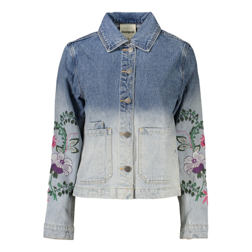 DESIGUAL GIUBBOTTO IN JEANS DONNA BLU