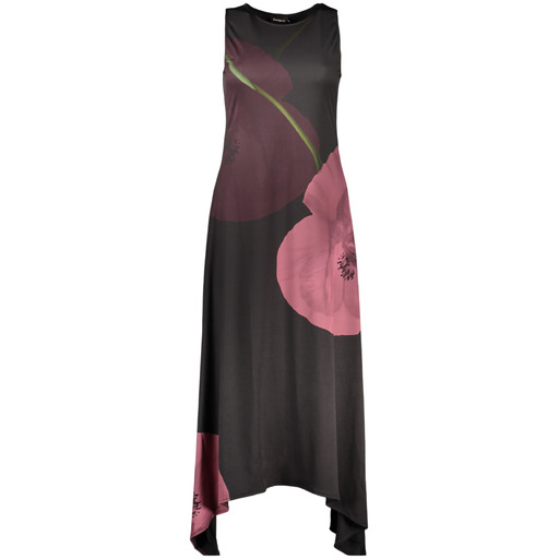 DESIGUAL ABITO LUNGO DONNA NERO