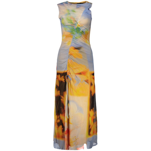 DESIGUAL ABITO LUNGO DONNA AZZURRO
