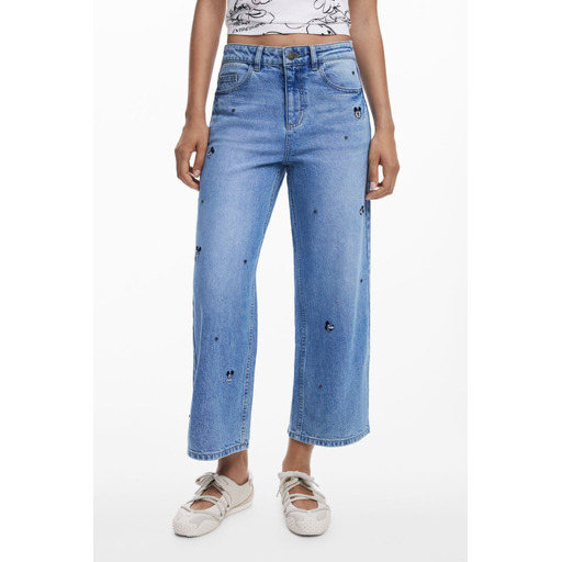 DESIGUAL JEANS DENIM DONNA AZZURRO