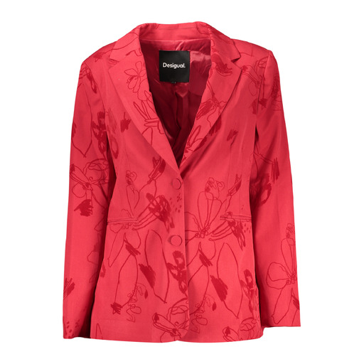 DESIGUAL GIACCA CLASSICA DONNA ROSSO