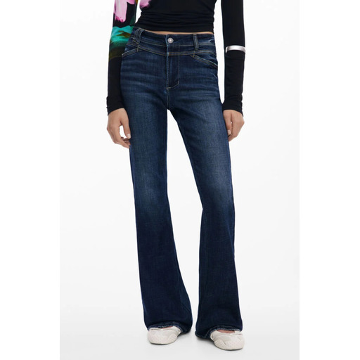 DESIGUAL JEANS DENIM DONNA BLU