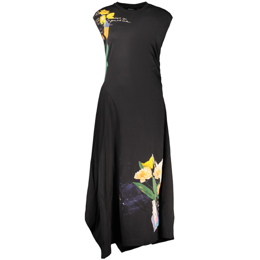 DESIGUAL ABITO LUNGO DONNA NERO