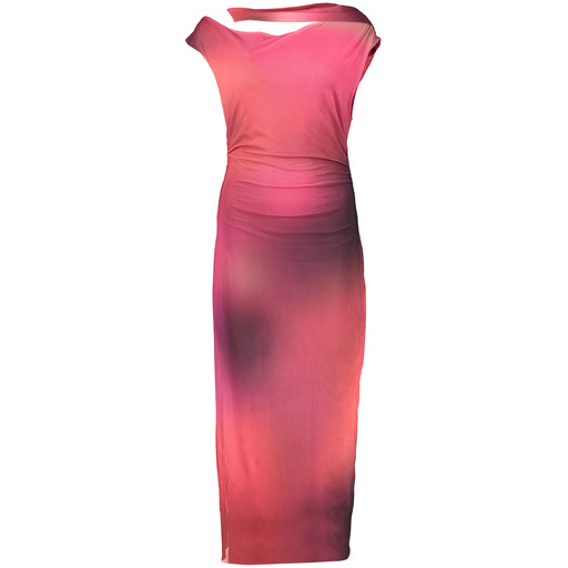 DESIGUAL ABITO LUNGO DONNA VIOLA