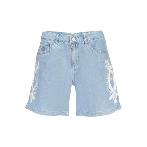 DESIGUAL JEANS SHORT DONNA AZZURRO