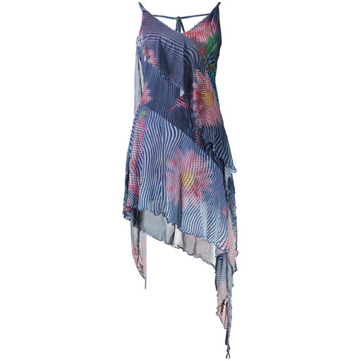DESIGUAL ABITO CORTO DONNA BLU