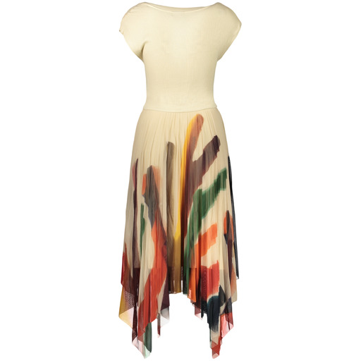 DESIGUAL ABITO LUNGO DONNA BEIGE