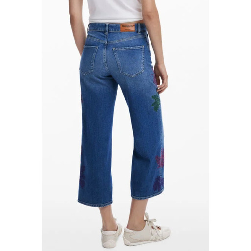 DESIGUAL JEANS DENIM DONNA AZZURRO