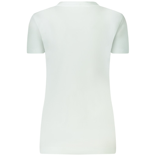 GUESS JEANS T-SHIRT MANICHE CORTE DONNA AZZURRO