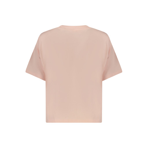 GUESS JEANS T-SHIRT MANICHE CORTE DONNA ROSA