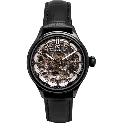 Hodinky Carl von Zeyten CVZ0072BBKS Horbach automatic 38mm 3ATM