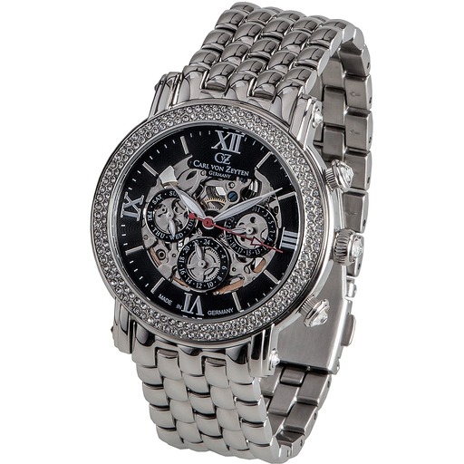 Hodinky Carl von Zeyten CVZ0062BKMS Kniebis Automatic 40mm 5ATM