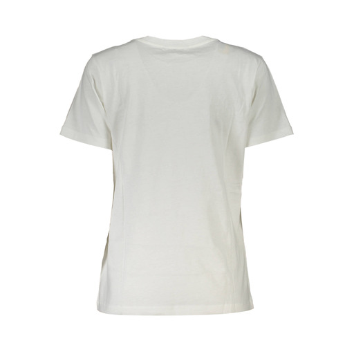 TOMMY HILFIGER T-SHIRT MANICHE CORTE DONNA BIANCO