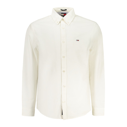 TOMMY HILFIGER CAMICIA MANICHE LUNGHE UOMO BIANCO