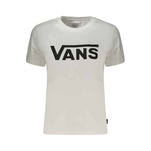 VANS T-SHIRT MANICHE CORTE DONNA BIANCO