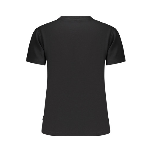 VANS T-SHIRT MANICHE CORTE DONNA NERO