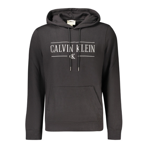 CALVIN KLEIN FELPA SENZA ZIP UOMO NERO