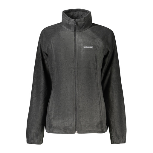 COLUMBIA FELPA CON ZIP DONNA NERO