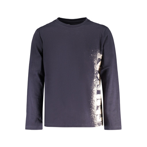 GUESS JEANS T-SHIRT MANICHE LUNGHE BAMBINO BLU
