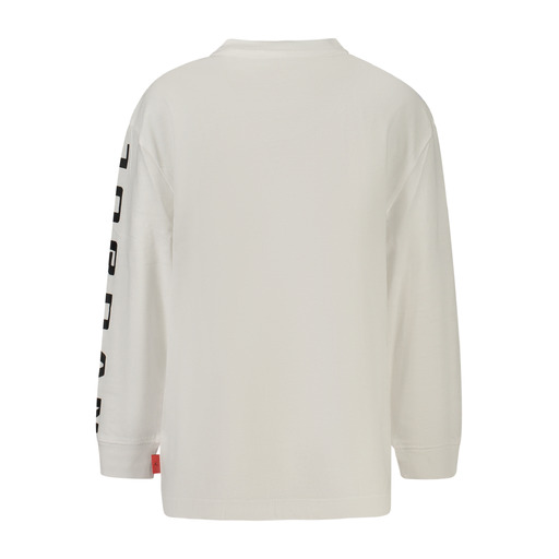 JORDAN T-SHIRT MANICHE LUNGHE BAMBINO BIANCO