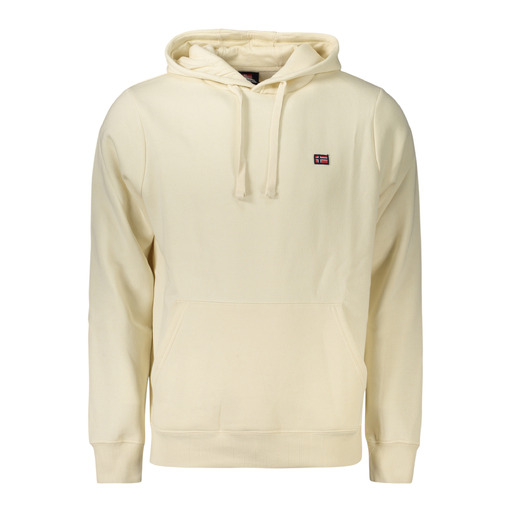 NORWAY 1963 FELPA SENZA ZIP UOMO BIANCO