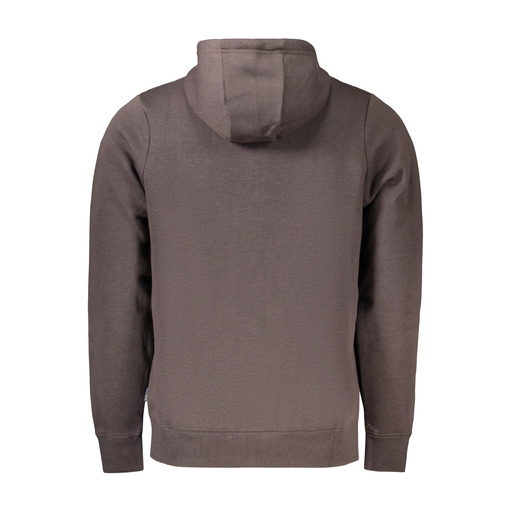 NORWAY 1963 FELPA CON ZIP UOMO MARRONE