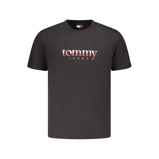 TOMMY HILFIGER T-SHIRT MANICHE CORTE UOMO NERO