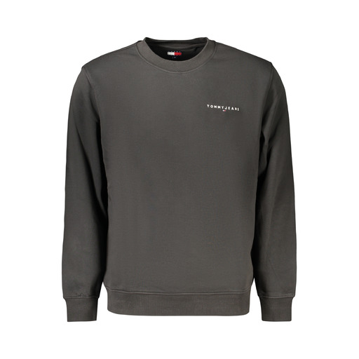 TOMMY HILFIGER FELPA SENZA ZIP UOMO NERO