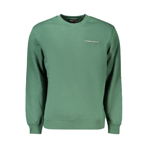 TOMMY HILFIGER FELPA SENZA ZIP UOMO VERDE