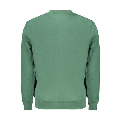 TOMMY HILFIGER FELPA SENZA ZIP UOMO VERDE