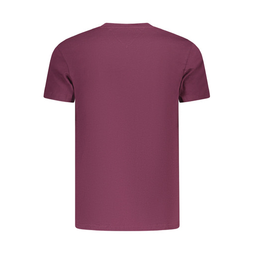 TOMMY HILFIGER T-SHIRT MANICHE CORTE UOMO VIOLA