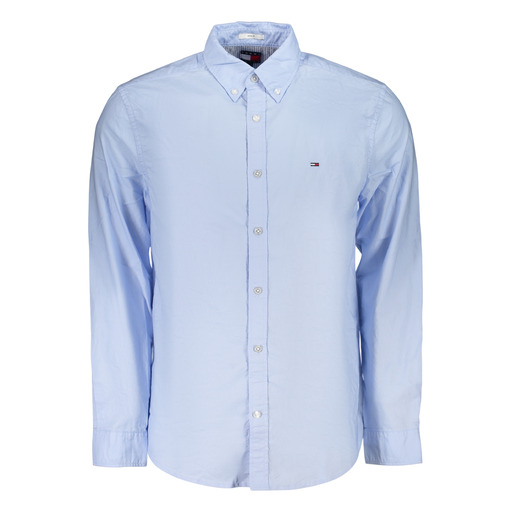TOMMY HILFIGER CAMICIA MANICHE LUNGHE UOMO AZZURRO