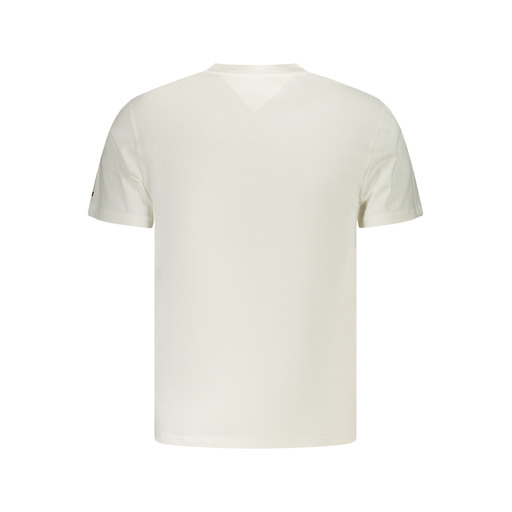 TOMMY HILFIGER T-SHIRT MANICHE CORTE UOMO BIANCO