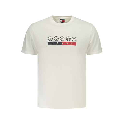 TOMMY HILFIGER T-SHIRT MANICHE CORTE UOMO BIANCO