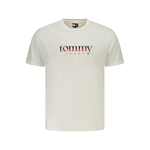 TOMMY HILFIGER T-SHIRT MANICHE CORTE UOMO BIANCO