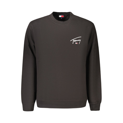 TOMMY HILFIGER FELPA SENZA ZIP UOMO NERO