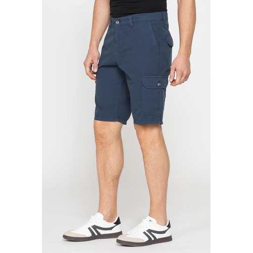 BERMUDA SHORTS WITH POCKETS IN LIGHT COTTON RIPSTOP
