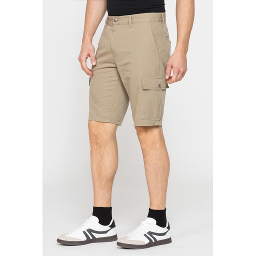 CARGO BERMUDA SHORTS IN LIGHTWEIGHT GABARDINE WITH BIG POCKETS