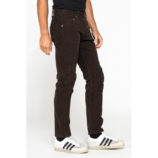 1000r STRETCH VELVET TROUSERS MOD. 717 SLIM FIT
