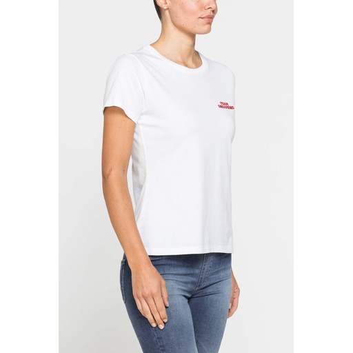 EMBROIDERED CHEST T-SHIRT