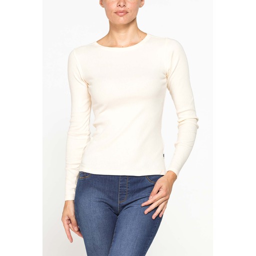 CREW NECK T SHIRT SLIM FIT IN RIB