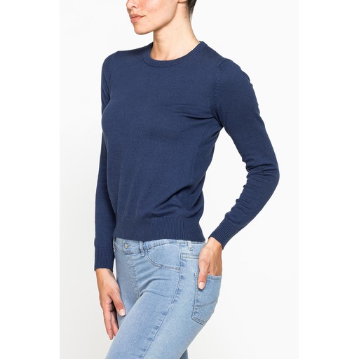 BASIC CREWNECK KNIT IN MERINOS WOOL